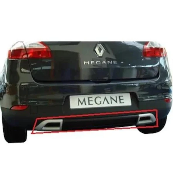 Renault Megane 3 Servis Model Izgaralı Difüzör (Plastik) ürün görseli 1