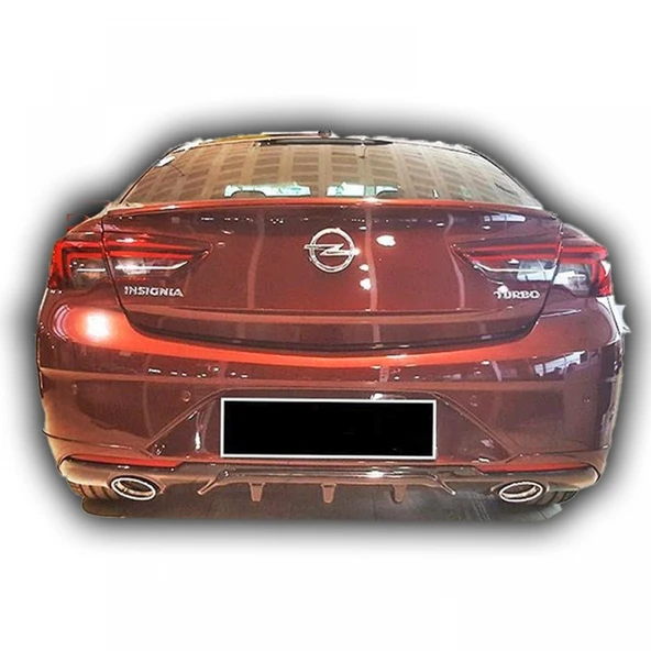 Opel İnsignia Yeni Kasa Difüzör Plastik Dayanıklı Spor Tasarım ürün görseli 1