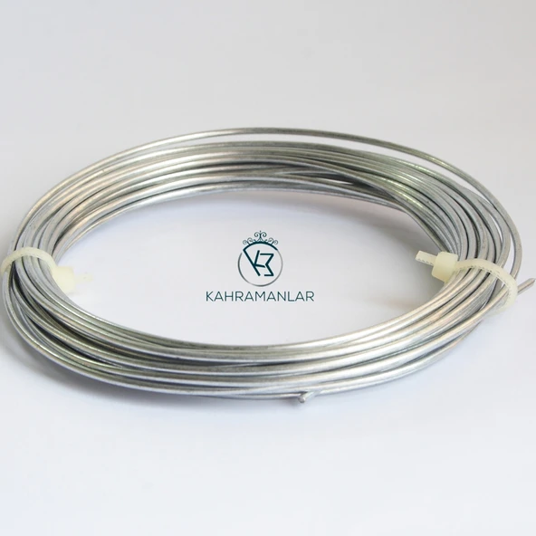GALVANİZLİ DÜZ TEL 3 MM (15MT/1KG) ürün görseli 1