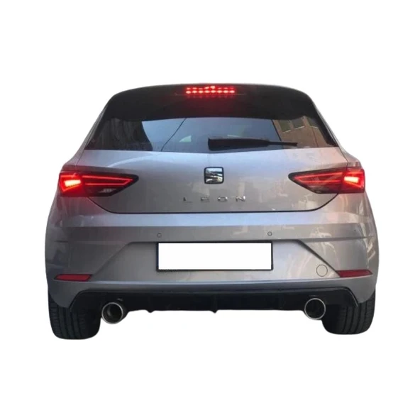 Seat Leon Mk3.5 Makyajlı 2017-2020 Tekli Sağ Sol Çıkış Difüzör (Plastik) ürün görseli 1