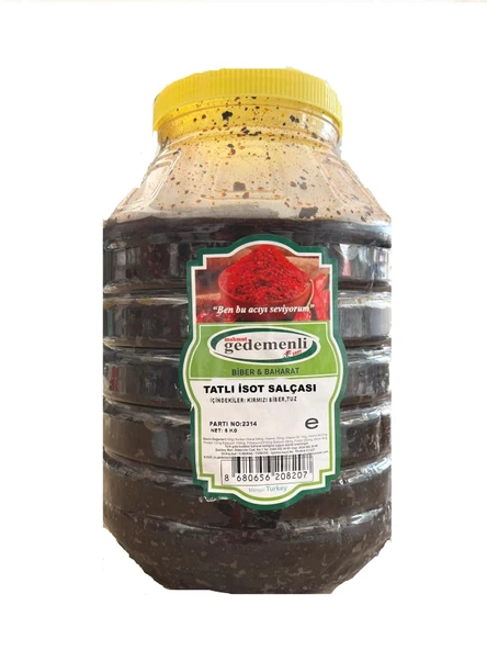 TATLI İSOT SALÇASI 5 KG ürün görseli 1