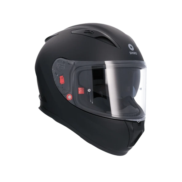 FULLFACE SH-605SV SHADOW SOLİD MATT BLACK - Resim 4