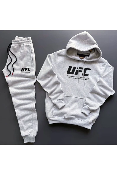 UFC Kanguru Sweatshirt Hoodie + Eşofman Kombin ürün görseli 1