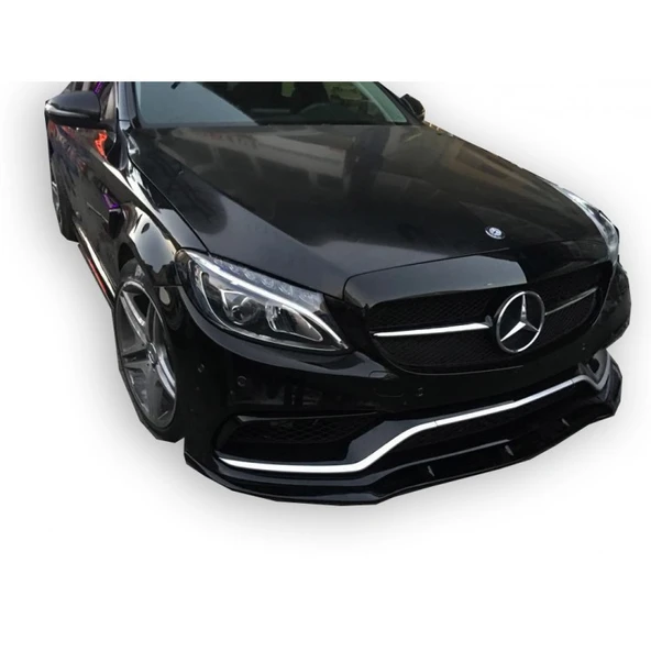 Mercedes C Serisi W205 2015 Sonrası C63 Ön Lip (Plastik) ürün görseli 1