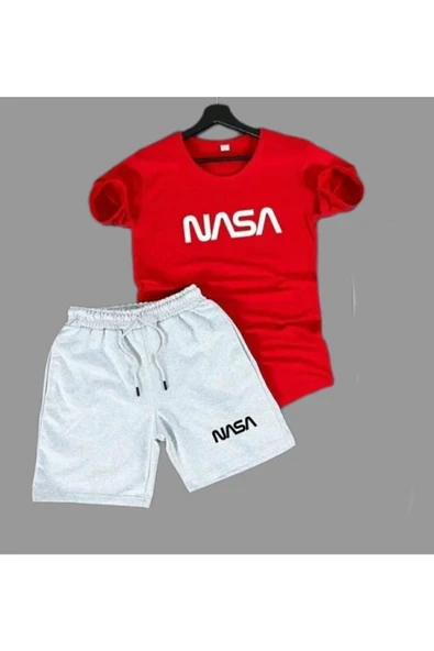 Penye Yazlık Şort Ve Penye Tshirt Spor Takım ürün görseli 1