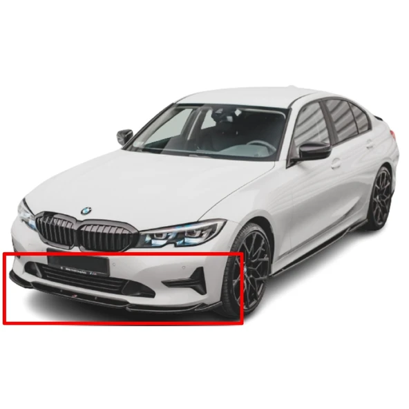Bmw 3 Series G20 (2019 - 2021) Maxton Style Ön Lip (Plastik) ürün görseli 1