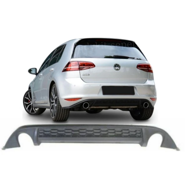 Volkswagen Golf 7 Gti Difüzör (Plastik) ürün görseli 1