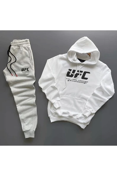 UFC Kanguru Sweatshirt Hoodie + Eşofman Kombin ürün görseli 1