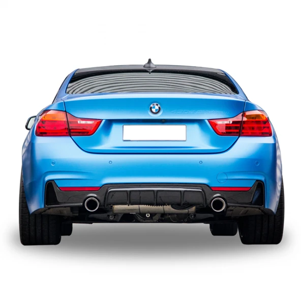 Bmw 4 Serisi F32 F33 F36 M Perfomance Sağ-Sol Tek Arka Tampon Eki - Difüzör (Plastik) ürün görseli 1