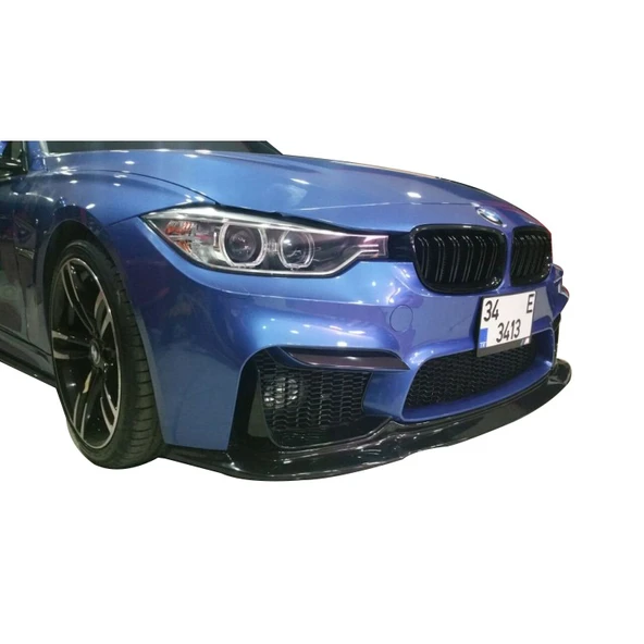 Bmw 3 Ve 4 Serisi F30 F32 F33 F36 - M3 M4 Vorsteiner Style Ön Lip (Plastik) ürün görseli 1