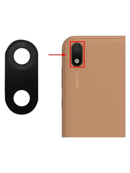Huawei Y5 2019 Arka Kamera Camı Lens Yapışkanlı ürün görseli 1