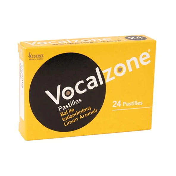 Vocalzone Ballı Limonlu Pastil 24'lü ürün görseli 1