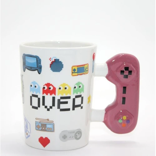 Periboia Game Over Porselen Kupa Bardak Model 2 ürün görseli 1