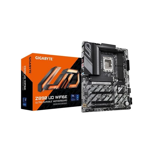 GIGABYTE Z890 UD WIFI6E 1851P DDR5 SES GLAN DP/USB4 SATA3 USB3.2 ATX ürün görseli 1