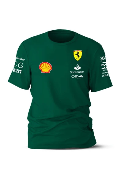 Scuderia F1 takım Unisex T-shirt ürün görseli 1