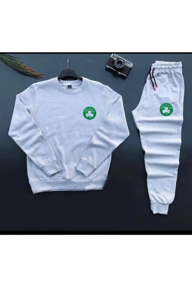 Baskılı Unisex Eşofman Takımı 2'li set combin ürün görseli 1