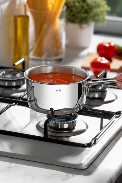 Nehir Silver Çelik Sosluk 12cm Kapaksız ürün görseli 1