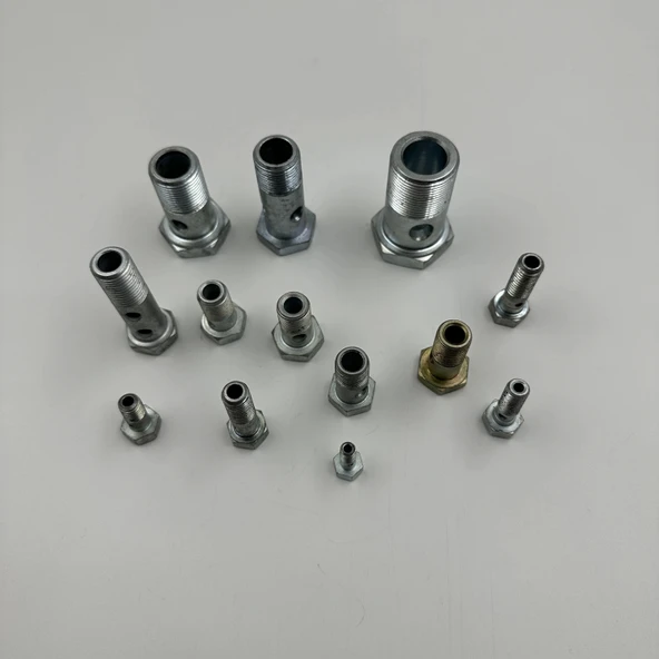Delikli Mazot Civatası Orta M8x0.75 - Resim 3