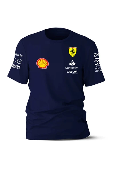 Scuderia F1 takım Unisex T-shirt ürün görseli 1
