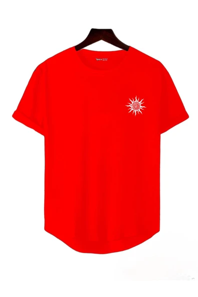 Güneş Baskılı Original Ünisex Yazlık T-shirt ürün görseli 1