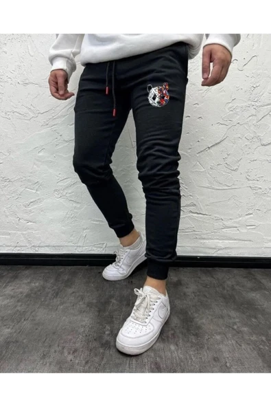 Panda Baskılı Original Ünisex Kışlık Eşofman Altı ürün görseli 1