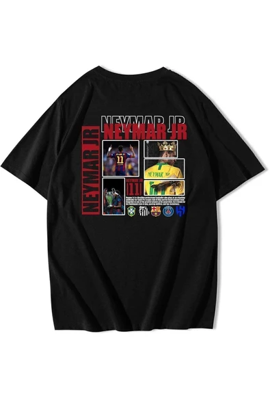 Messi.cr7.Neymar.mbappe. özel tasarım Unisex Tshirt ürün görseli 1
