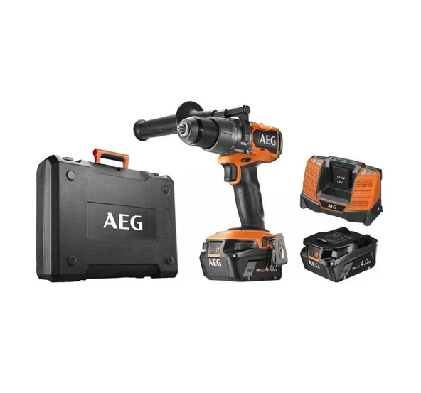 AEG BSB 18C3BL-402C 2x4Ah Akülü Darbeli Matkap ürün görseli 1
