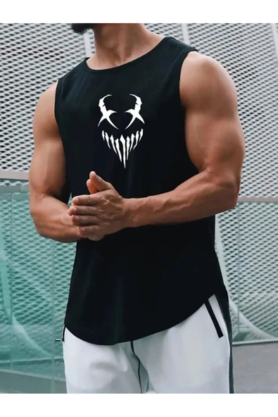 Venom surat tasarım Baskılı özel Unisex Tshirt ürün görseli 1