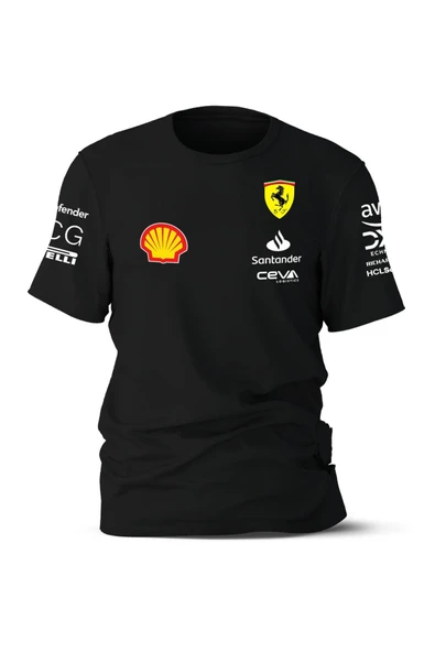Scuderia F1 takım Unisex T-shirt ürün görseli 1