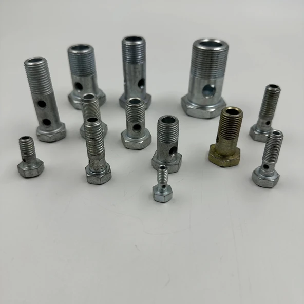Delikli Mazot Civatası Orta M8x0.75 - Resim 2