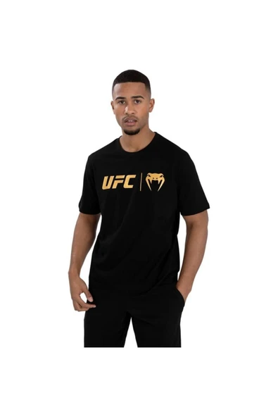 UFC Venum sarı tasarım Baskılı özel Unisex Tshirt ürün görseli 1