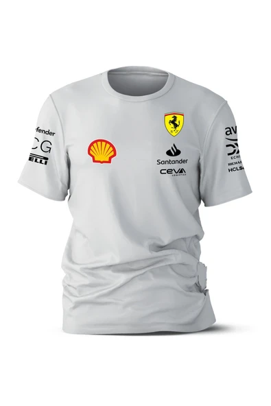 Scuderia  F1 takım Unisex  T-shirt ürün görseli 1