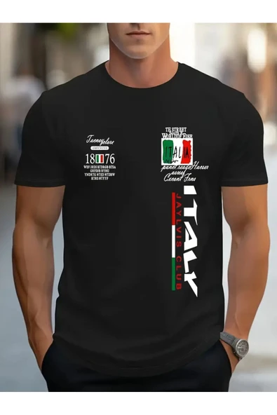 İtaly özel tasarım Unisex Tshirt ürün görseli 1