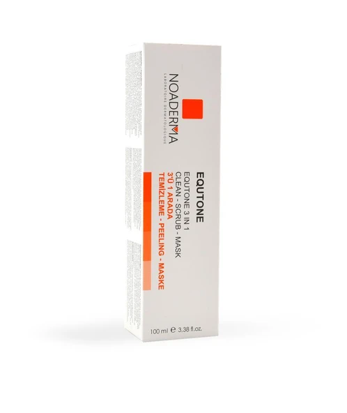 NOADERMA Equtone 3'ü 1 arada Temizleme - Peeling - Maske 100 ml ürün görseli 1