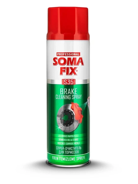 SOMAFIX S35 FREN BALATA TEMİZLEME SPREYİ 500 ML ürün görseli 1