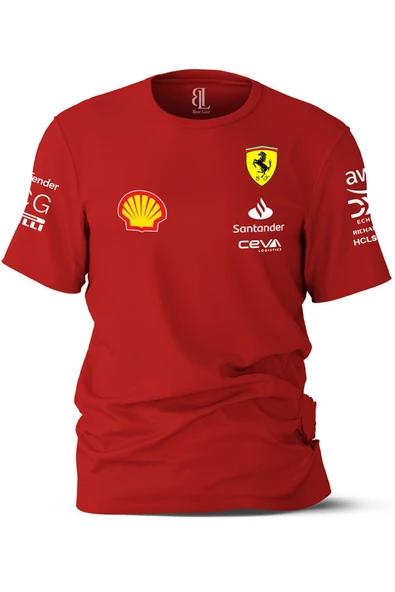 Scuderia F1 takım Unisex T-shirt ürün görseli 1