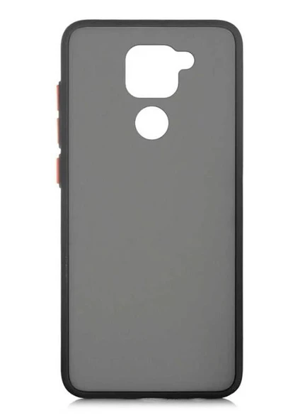 Xiaomi Redmi Note 9 Kılıf Mat Yüzey Renkli Kenar Silikon ürün görseli 1