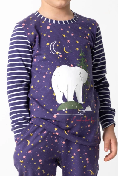 DoReMi Kız Çocuk Pijama Takımı - Resim 3