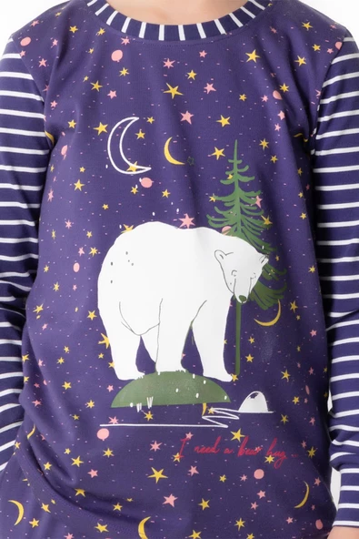 DoReMi Kız Çocuk Pijama Takımı - Resim 4