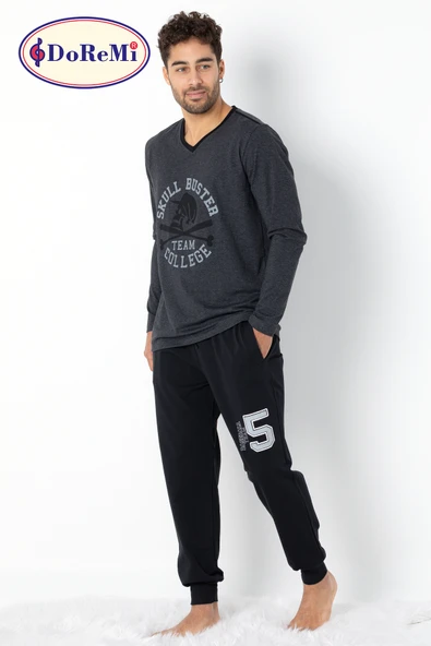 DoReMi Erkek Homewear Pijama Takımı ürün görseli 1