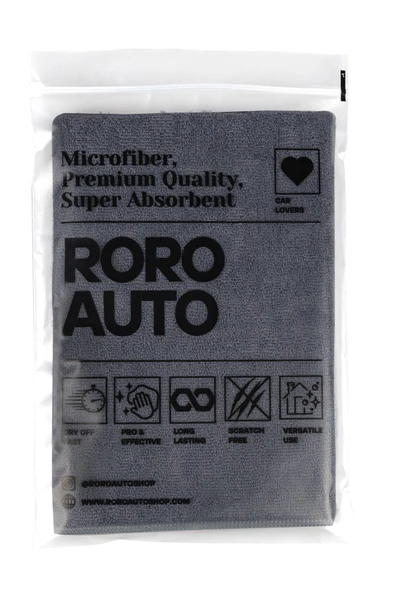 Roro Auto Etna Mikrofiber Araç Yıkama Bezi & Oto Kurulama Havlusu 50x70 ürün görseli 1