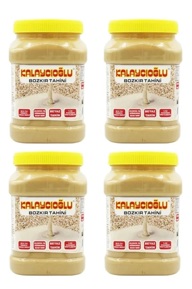Bozkır Tahin Merkezi Bozkır Beyaz Tahini 935 gr - 4 adet (taş değirmen&doğal) ürün görseli 1