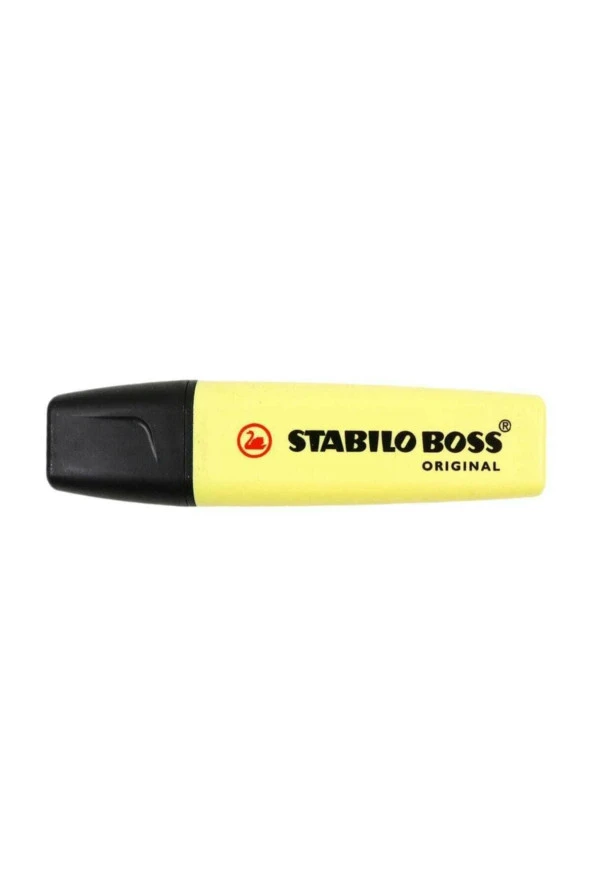Stabilo Fosforlu Kalem Boss Orıgınal Pastel Sarı 70/144 (10 Lu Paket) ürün görseli 1
