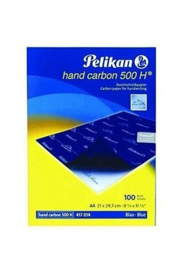 Pelikan Karbon Kağıdı 100 LÜ A4 Mavi 500 H ürün görseli 1