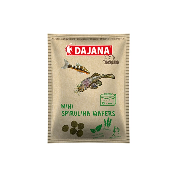 Dajana Mini Spirulina Wafers 80Ml 10 Gr Skt: 11/2028 ürün görseli 1
