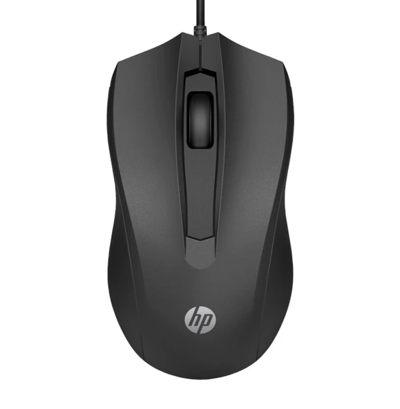 HP 105 Kablolu Mouse Siyah (822M9UT) ürün görseli 1