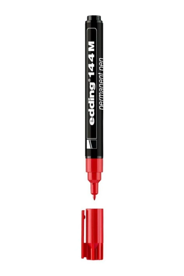 Edding Asetat Kalemi Permanent Kırmızı 144M (10 Lu Paket) ürün görseli 1