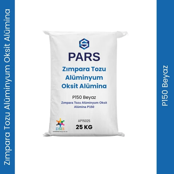 Zımpara Tozu Alüminyum Oksit Alümina P150 Beyaz 25 Kg ürün görseli 1