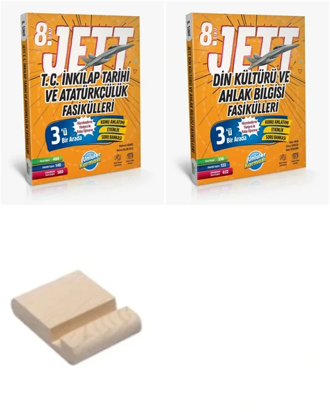 LGS 8.Sınıf JETT İnkılap Din Kültürü Fasikülleri Seti ürün görseli 1