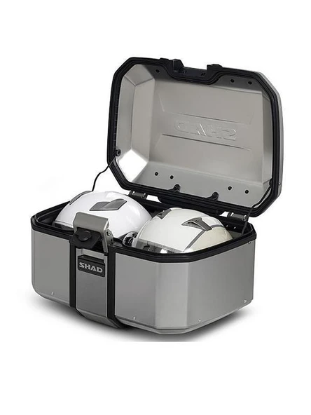 Shad TR-55 Silver Arka Çanta Alüminyum # - Resim 6